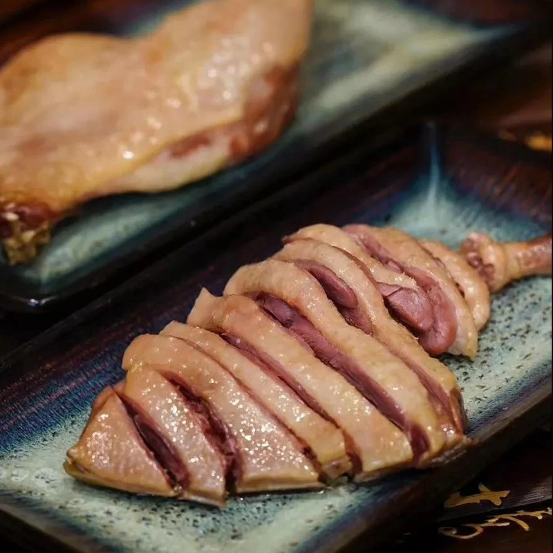 【工厂直发】卫食园香腊鸭边腿400g安徽腊鸭腿风干鸭腿真空包装