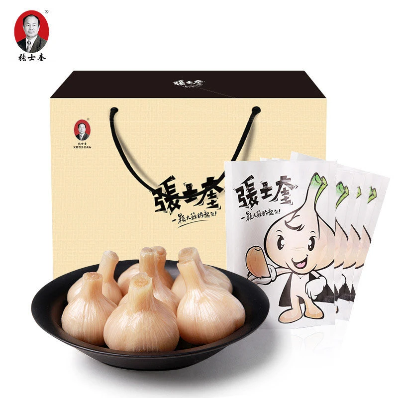 【5袋2000g】张士奎糖醋蒜高公坛闷蒜年货礼盒 腌蒜腌制大蒜酱菜