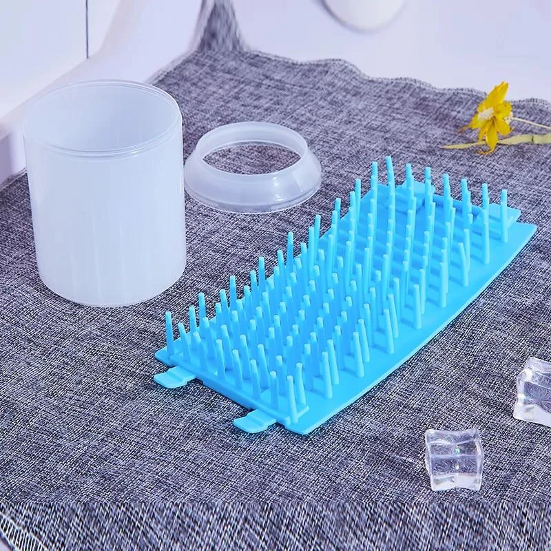 【刺桐宠物】洗脚杯狗狗猫咪洗脚器中大型犬洗爪杯泰迪金毛洗脚器