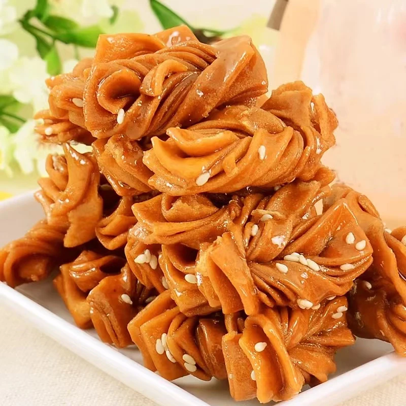 池河戴家特产 休闲小吃零食馓子酥 330g/包