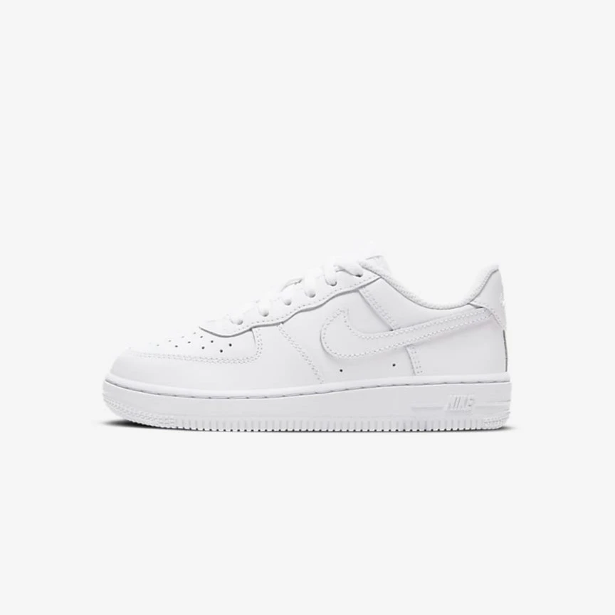 nike耐克新款中童鞋AIR FORCE 1 空军一号休闲小白鞋DH2925-111