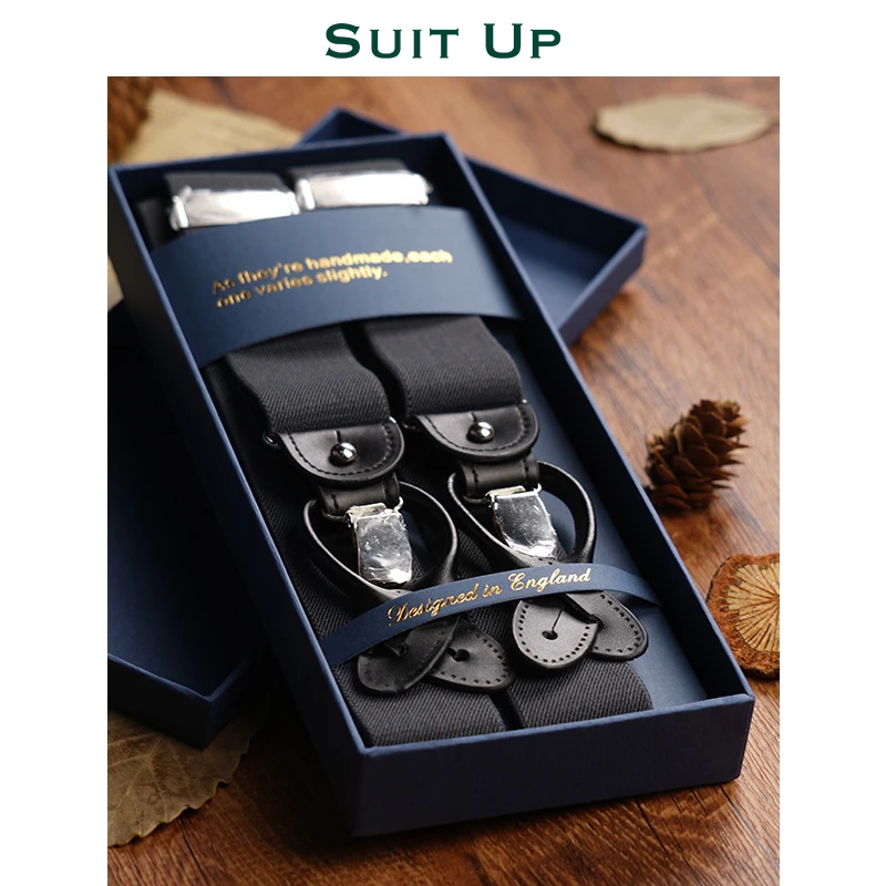 SUITUP/休塔休闲时尚男士西装背带
