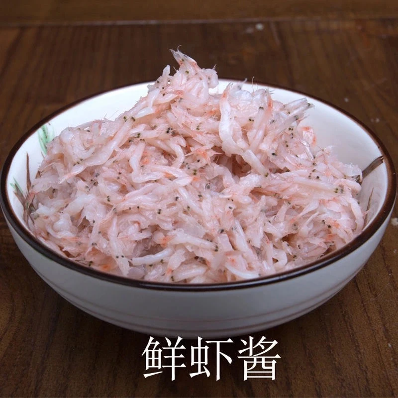 【山东特产】渤海湾原料鲜虾米酱2斤