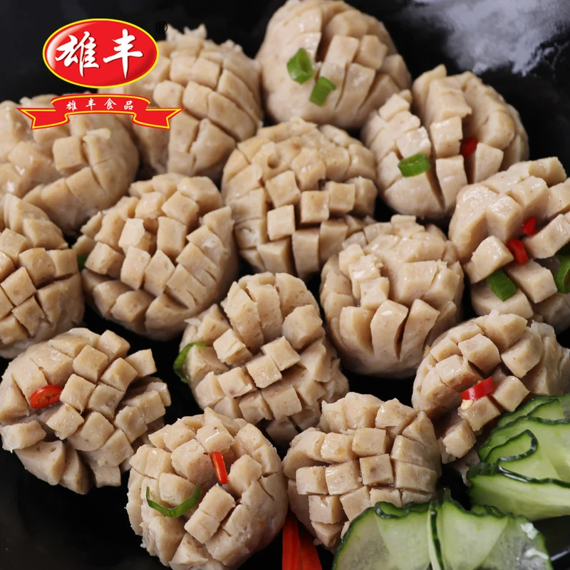 雄丰猪肉丸500g火锅肉丸子材料关东煮麻辣烫豆捞食材冷冻品食品