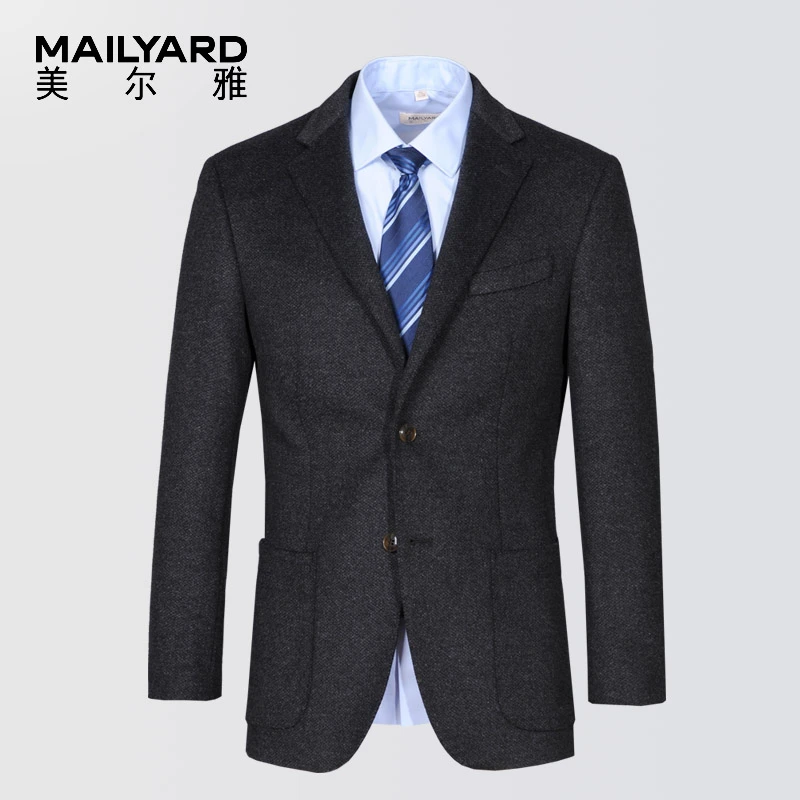 MAILYARD/美尔雅西服单件 羊毛商务休闲男士西装 毛呢单西 511