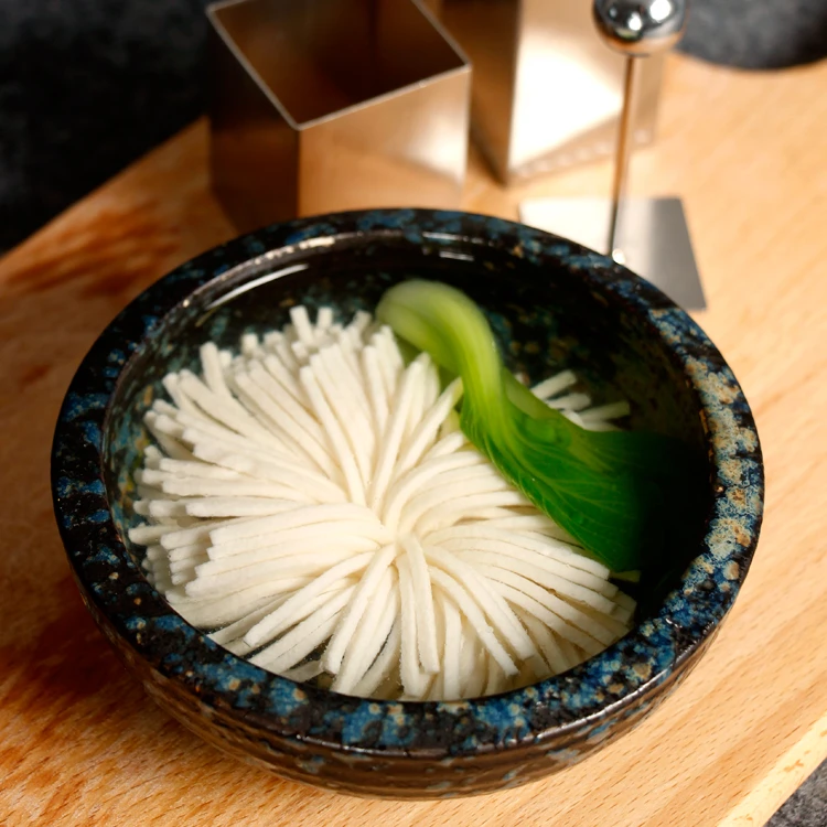 不锈钢菊花豆腐刀模具切出豆腐外观精美，784根纹理清晰神器创意