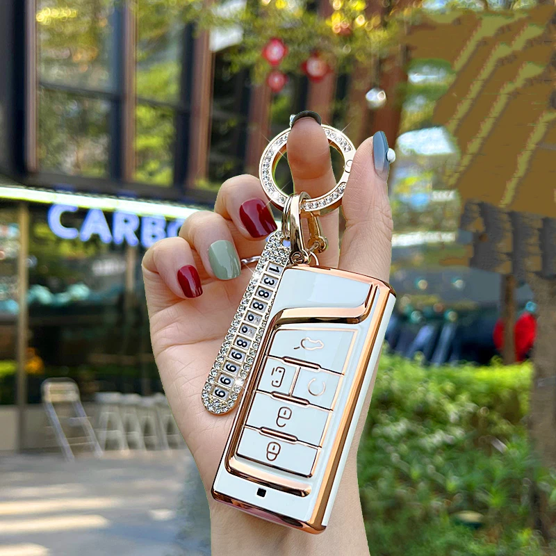 专用于传祺汽车钥匙包钥匙套钥匙扣