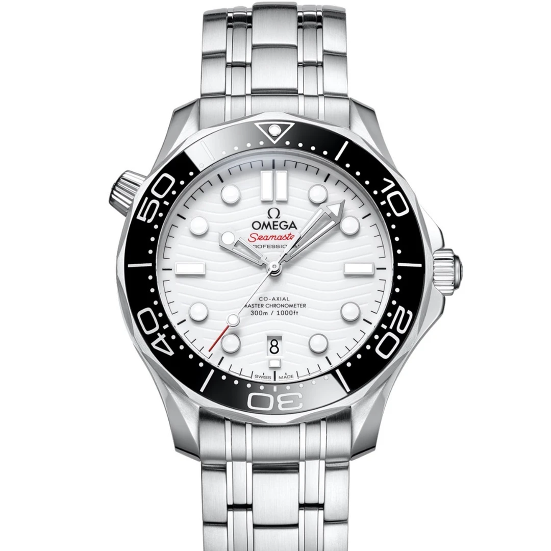 未使用 Omega/欧米茄 海马300熊猫盘奢华男士机械表男士名表