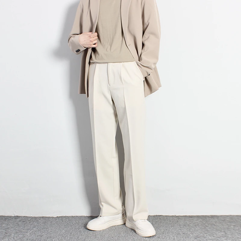 ins风休闲西裤男春夏