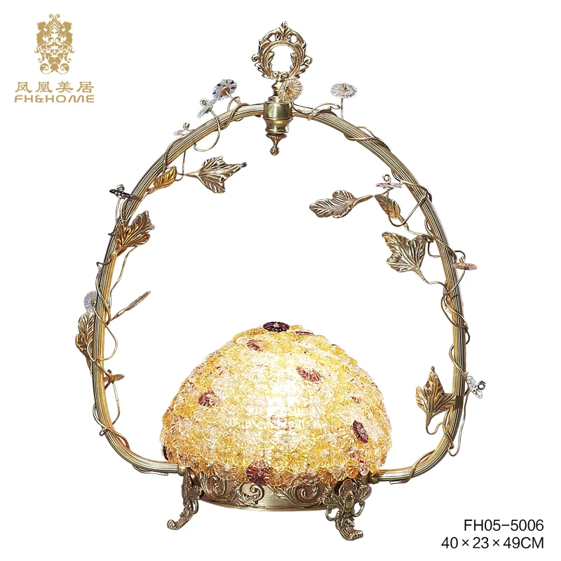 FH&HOME/凤凰美居欧式高档创意客厅卧室梳妆台氛围灯台灯造型摆件