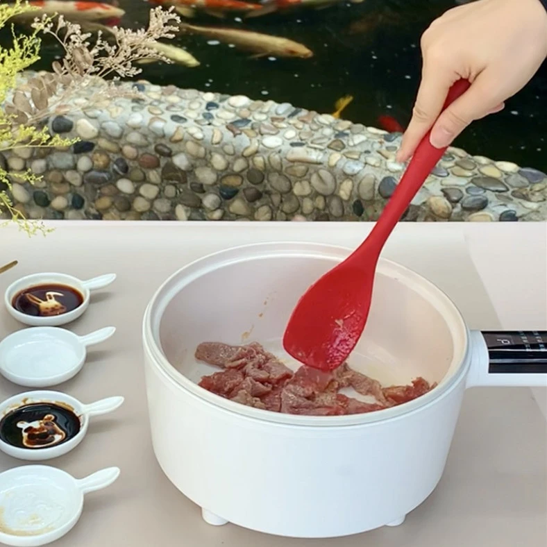 小白锅铲硅胶铲硅胶锅铲汤勺炒菜套装铲子厨具炒菜锅菜铲食品级