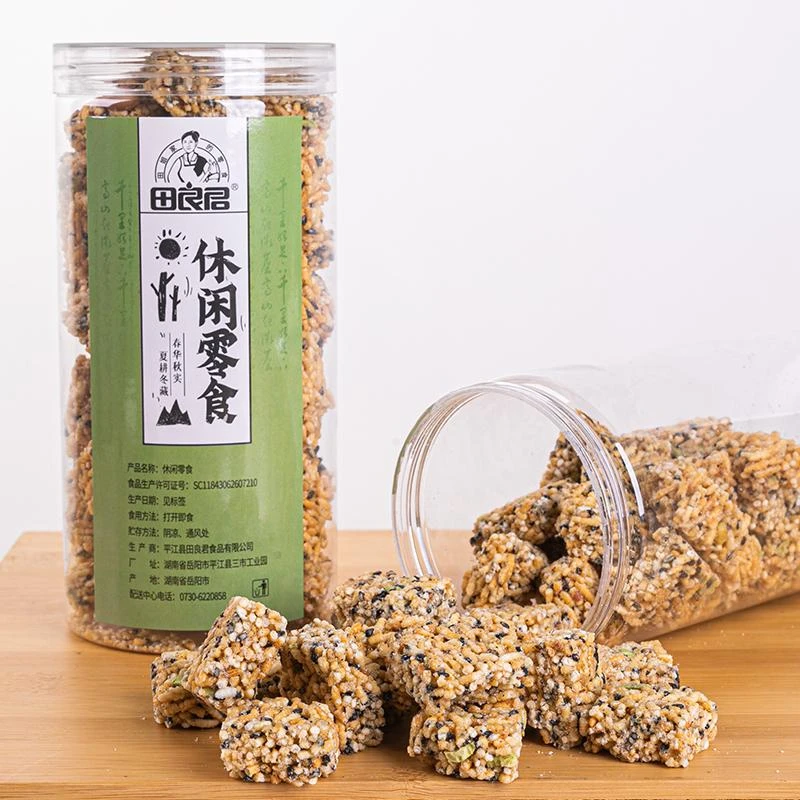 【田良君】湖南特色风味手工炒货炒米糕268g罐