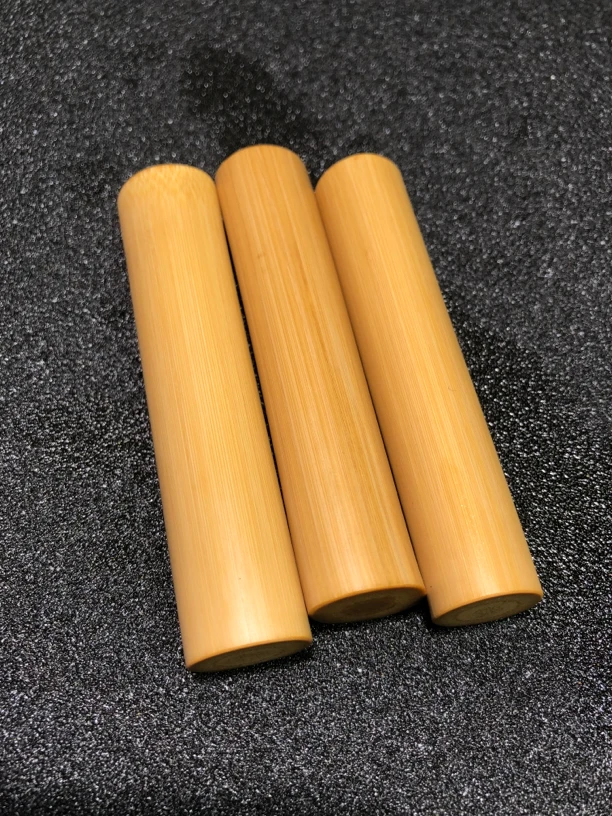 赏竹。辉哥文玩手把件黄皮实心玉竹果冻