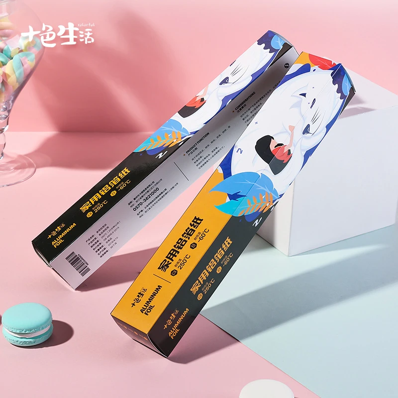 烧烤锡箔铝箔纸烹饪烘培烤肉鸡翅烧烤锡纸 油纸 5米加厚防油
