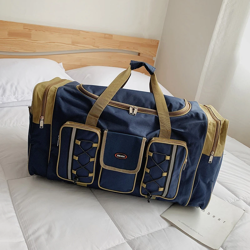 超大容量旅行包男手提行李包可折叠托运包女出差旅行袋防水旅游包