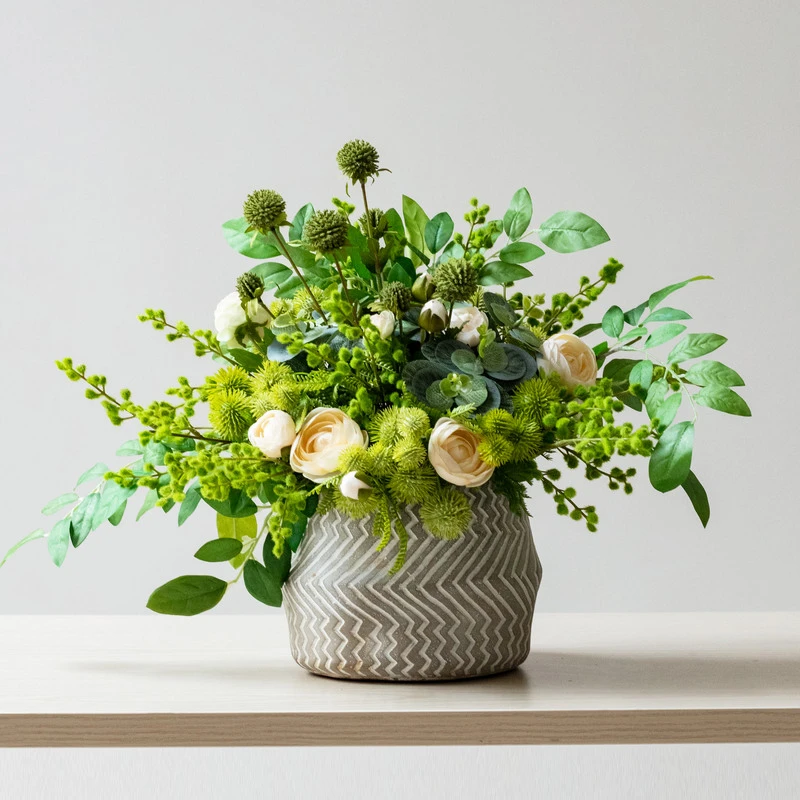 【推荐】绿岛设计师造型花艺手扎花束手捧花礼物