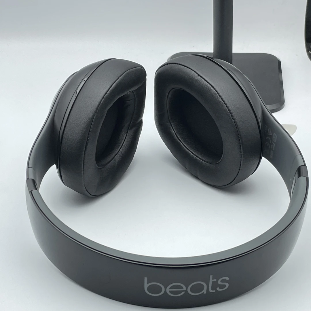80新 BEATS Studio 2(插线版)音频线桀骜黑红有线耳机标品#BE18
