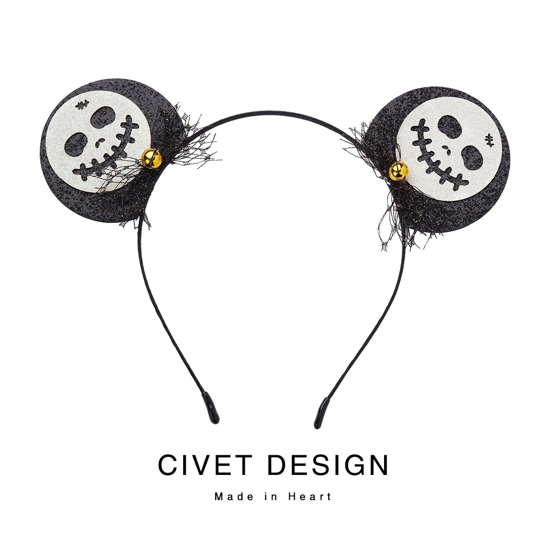 亚克力发饰 万圣节头饰新款可爱发箍发饰品配饰