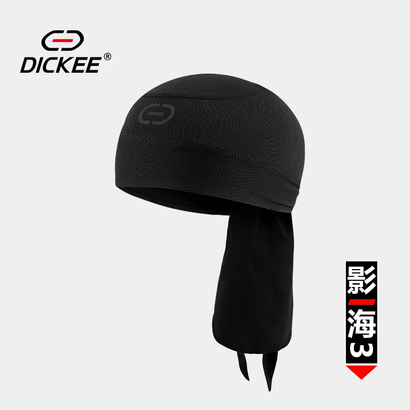 DICKEE影海3夏季骑行小帽吸汗头巾透气摩托车内胆帽子男女海盗帽
