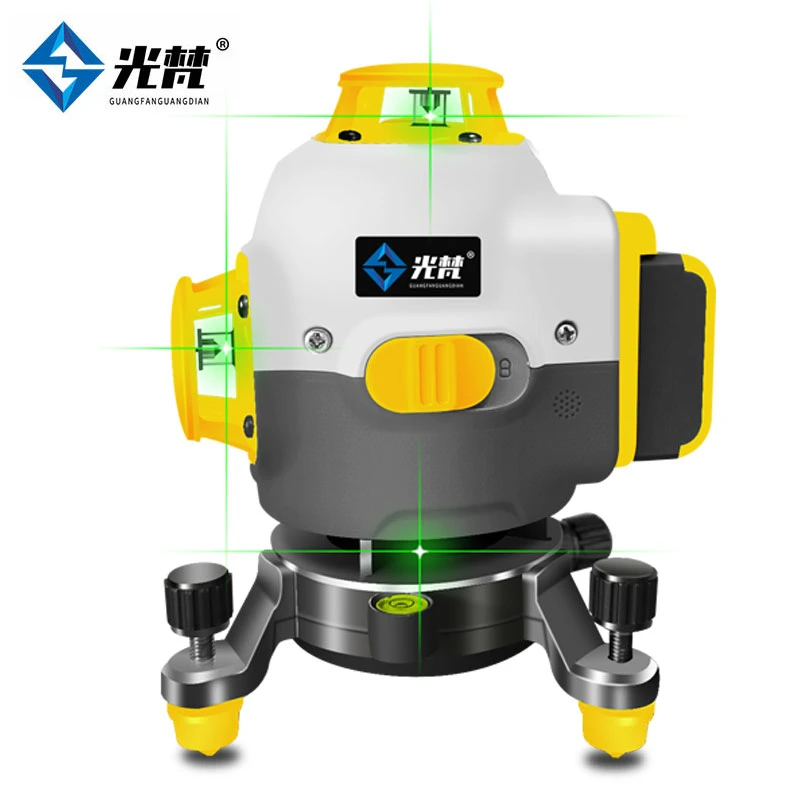 水平仪高精度强光细线绿光红外线2线3线5线自动激光红外线平水
