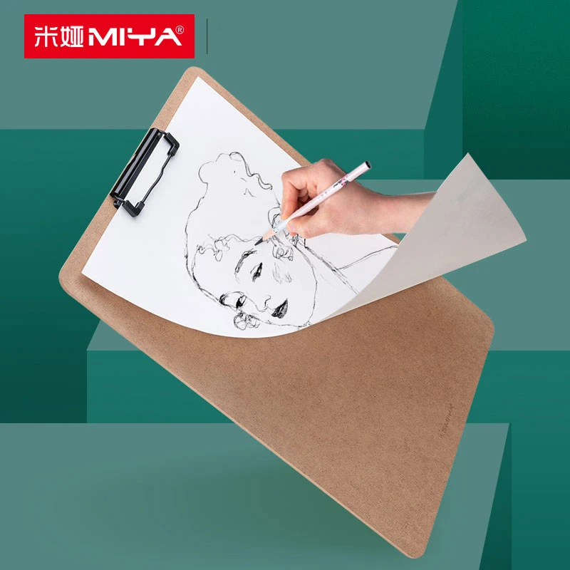 miya/米娅米娅两面派速写板 素描临摹写生8K画板木质写字板美术生