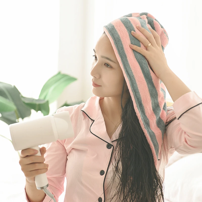 干发帽女超强吸水速干擦头发包头巾帽洗头发帽子浴帽1303
