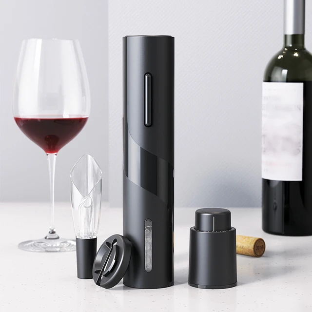 电动红酒开瓶器多功能葡萄酒开酒器起瓶器红酒器全自动开酒真空