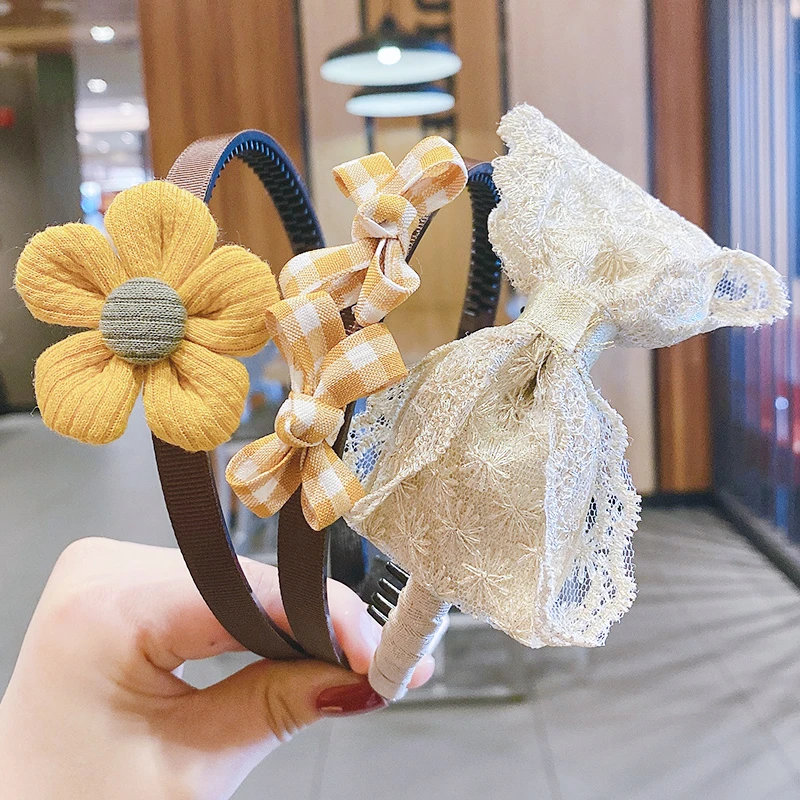 【满9.9包邮】发箍女童发卡公主头饰不伤发防滑带齿可爱头箍发饰