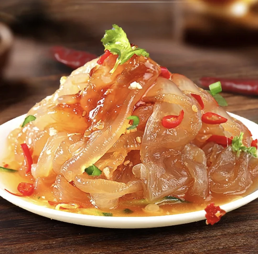 青岛特产 即食海蜇丝 400g/包 新鲜凉拌下饭必备 脆爽厚实