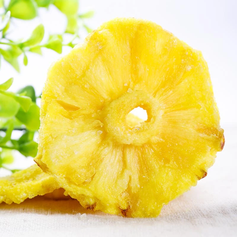 【高品质】菠萝干 酸酸甜甜 色泽金黄菠萝圈零食果干鲜果500g罐装