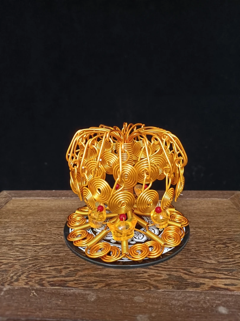 车载摇钱树手工制作