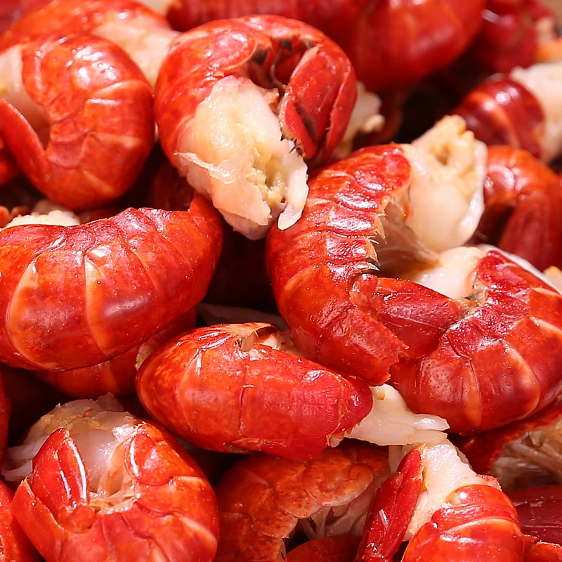 【官方旗舰】大一级 湖北发货 小龙虾尾净重无冰（约125粒/斤）顺丰