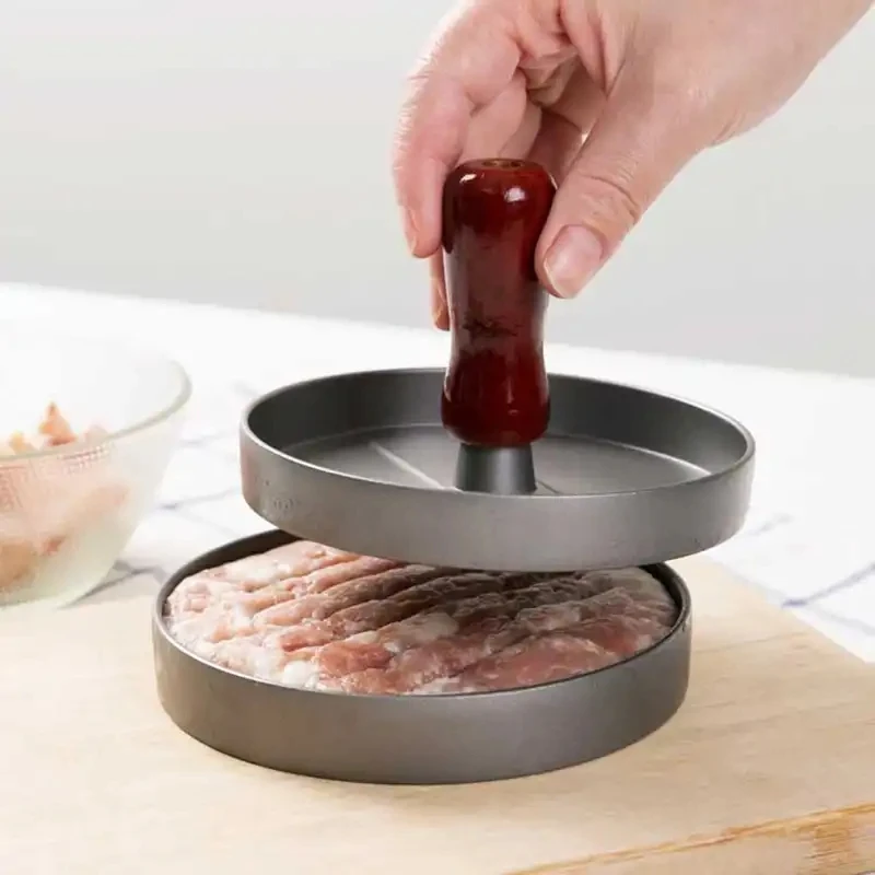 【坤源】汉堡压肉器圆形汉堡包压肉饼模具家用饭团三明治压制作