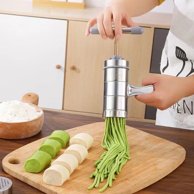 【主播推荐】压面机不锈钢面条机家用手动压面机压面条机