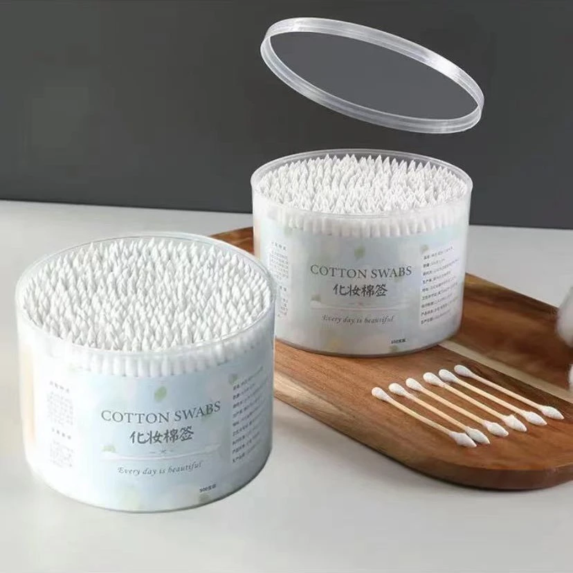 一次性无菌清洁棉签尖头圆头竹棒棉签美容棉棒掏耳朵棉花棒家用