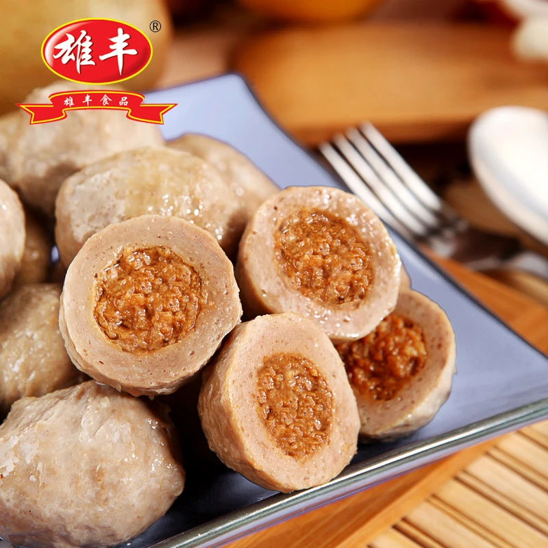 雄丰撒尿包心牛肉风味丸500g*4袋火锅丸子食材濑尿肉丸冷冻食品