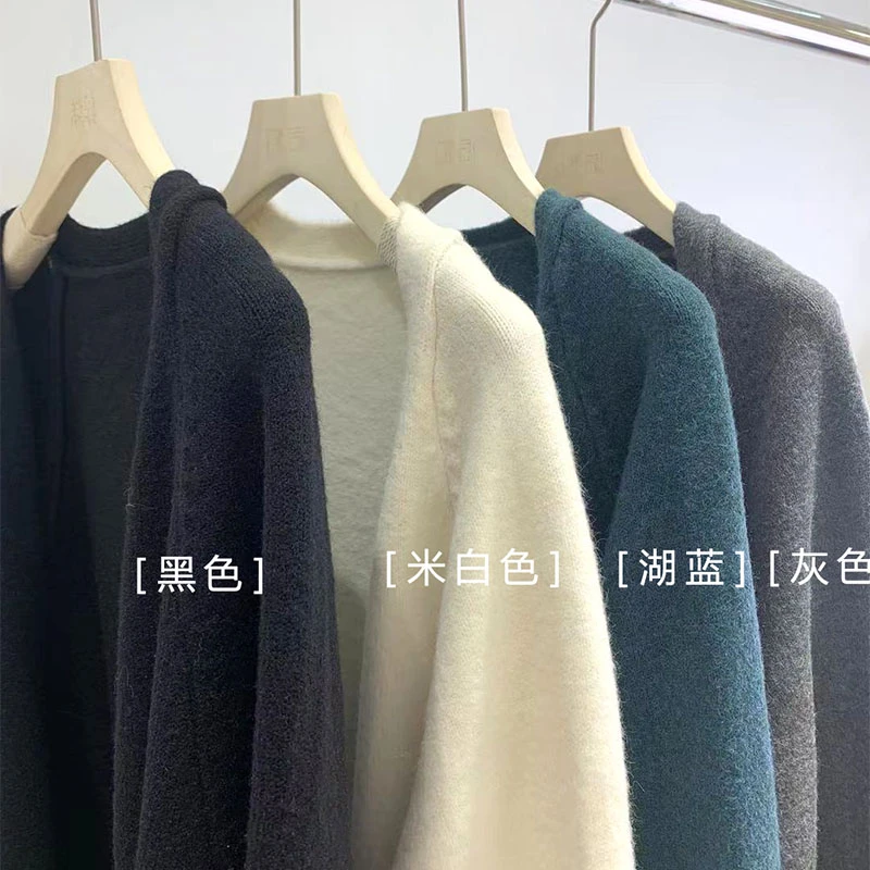 【基础百搭】质感厚实开衫外搭 洋气加厚柔软毛衣外套