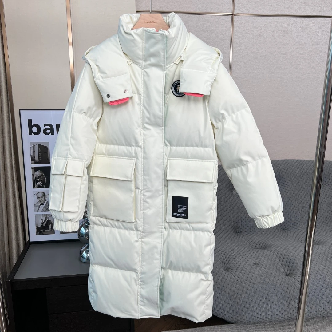 AAY616【贵姐NICOLE】高端设计师款高奢羽绒服外套