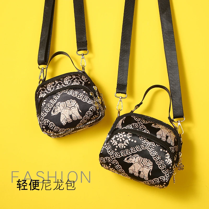 （1627-1631)手提包女斜挎包放手机的小包尼龙布单肩包女式休闲