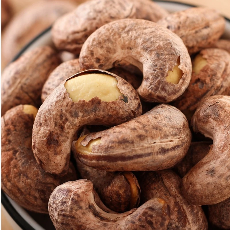 特大紫衣腰果250g/500g原味紫皮零食果仁散装盐焗越南坚果类零食