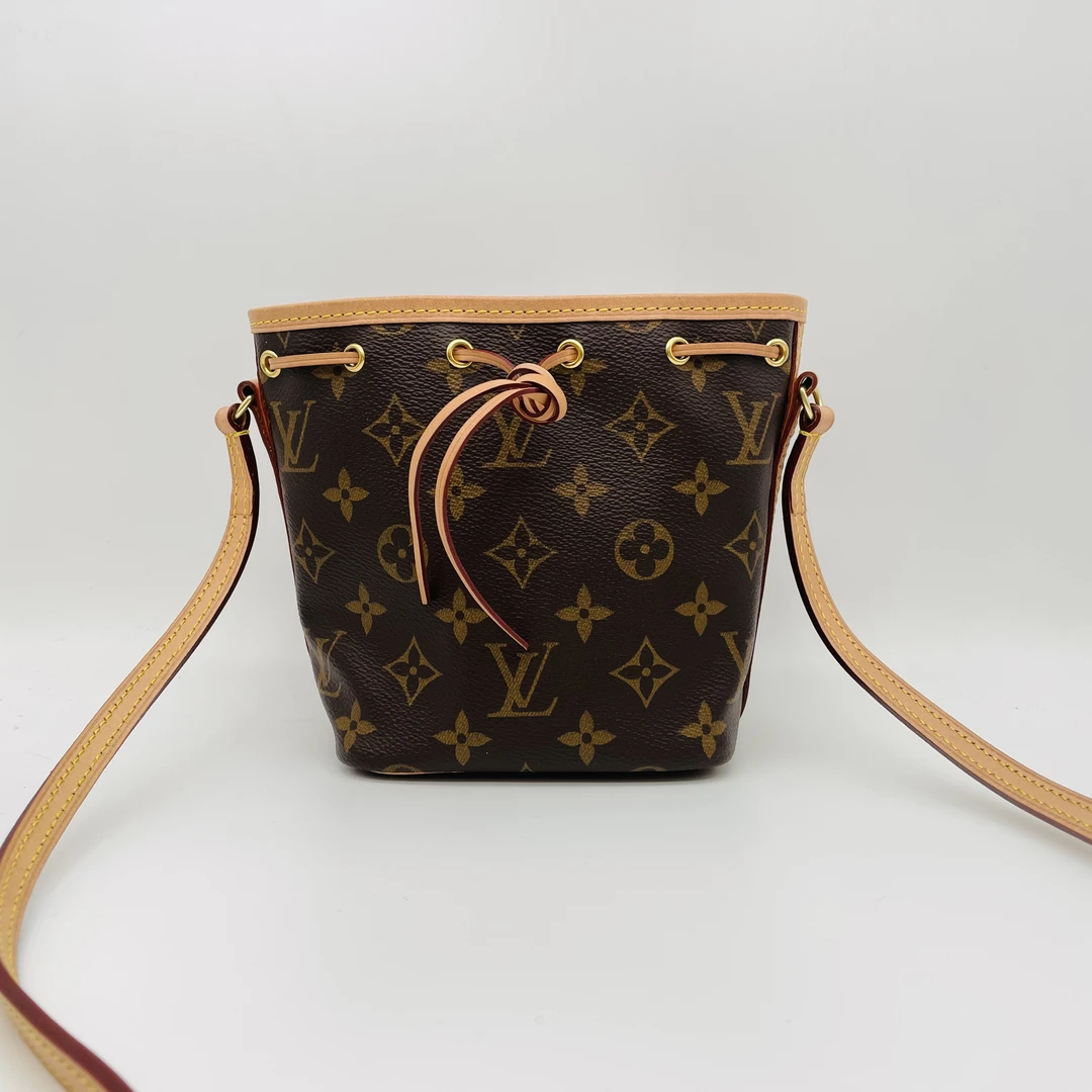 95新 LouisVuitton/路易威登 LV Nano Noe迷你小水桶｜换植鞣革