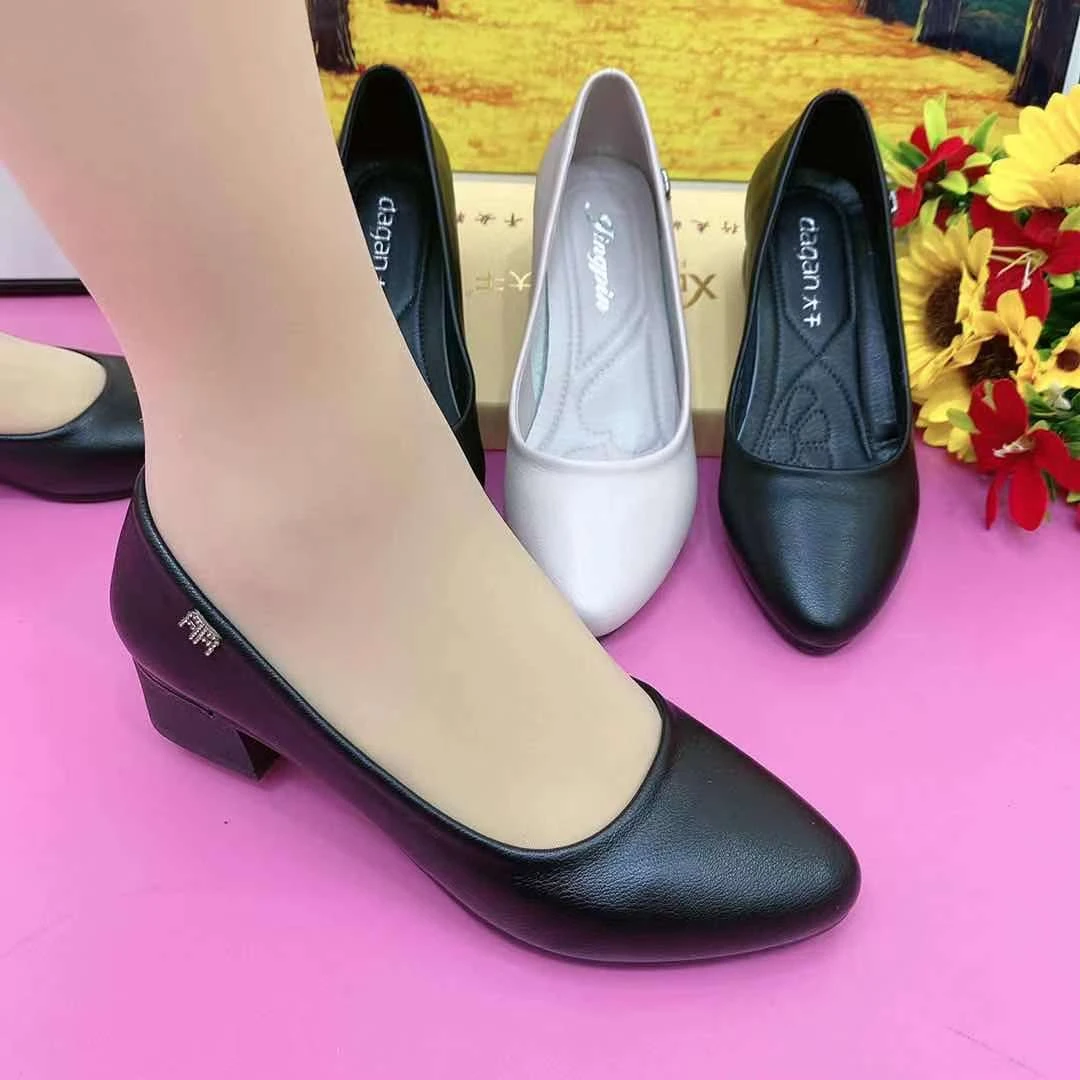 新款时尚橡胶软底工装单鞋006，