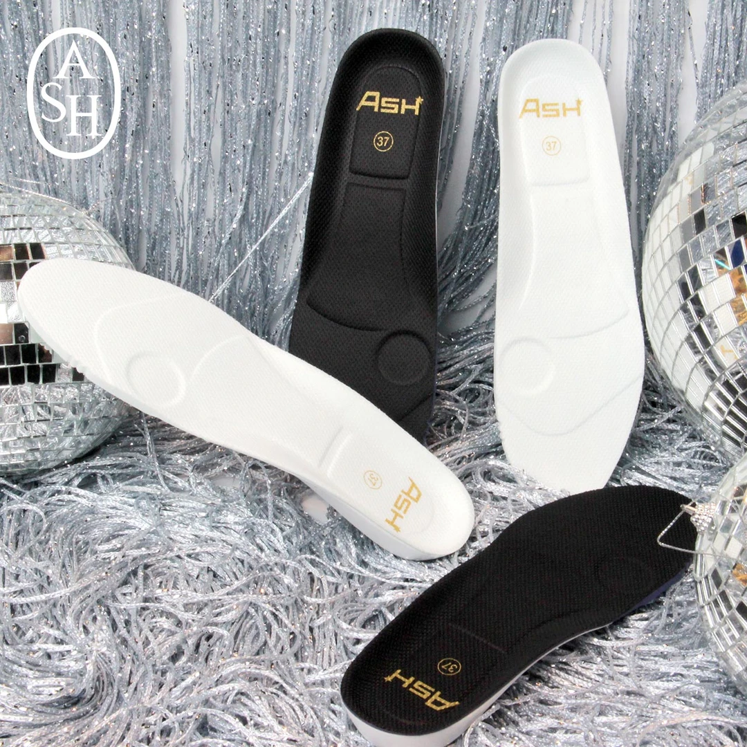 ASH加厚增高鞋垫 尺码可选 增高2.5CM白色黑色