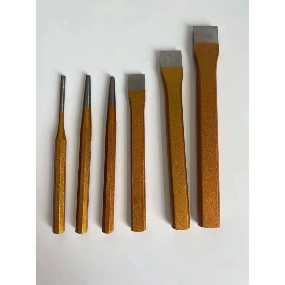 锋钢凿子冲子六件套