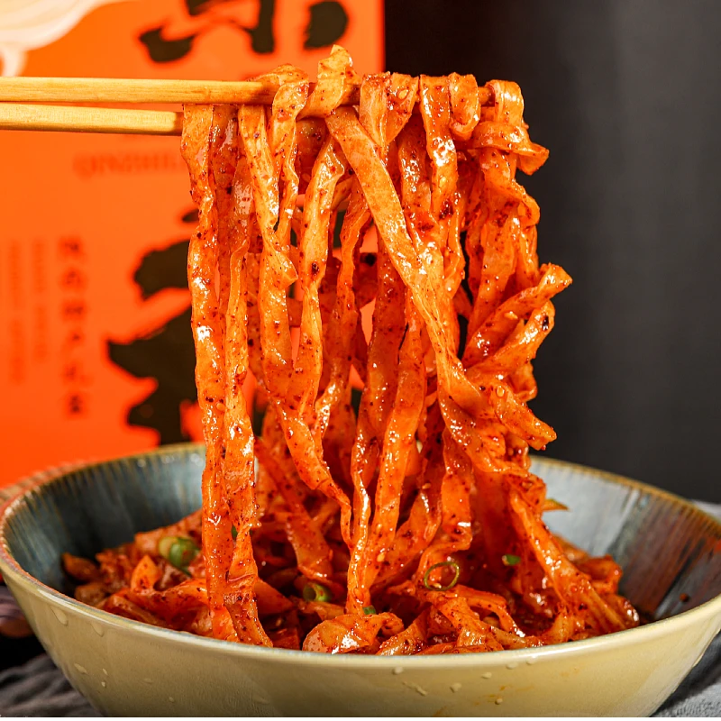 【厂家专属】宝鸡岐山擀面皮305g/袋袋速食方便陕西凉皮传统干燥