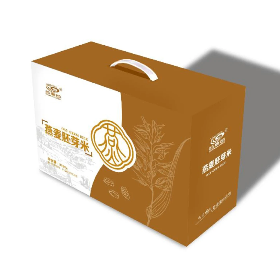 gumailang/谷麦郎燕麦胚芽米3kg礼盒装高原产地营养新米饱满