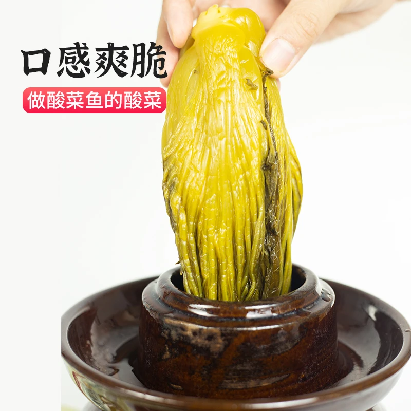 鱼酸菜小叶芥菜酸菜鱼风味很脆很嫩酸味足400克/包下饭