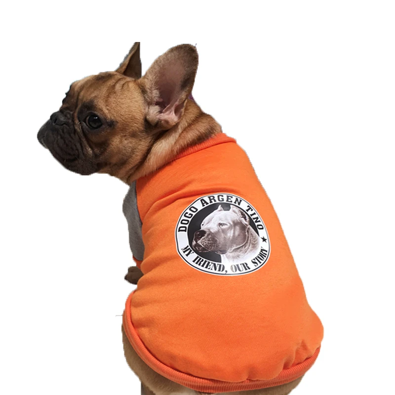 法斗衣服幼犬服装秋冬款英斗胖短胖巴哥犬狗幼崽沙皮斗牛犬卫衣绒