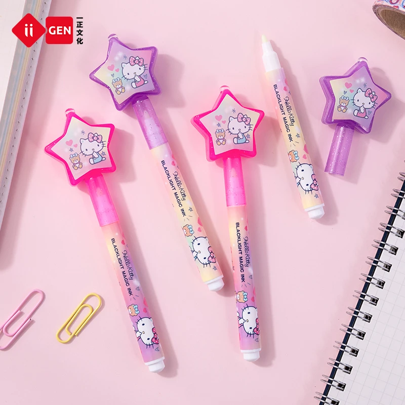 一正 HelloKitty隐形记号荧光笔 美乐蒂大耳狗隐形荧光笔记号笔
