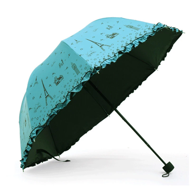 十骨八骨大号双人雨伞黑胶防晒遮阳晴雨伞男女防紫外线折叠太阳伞